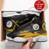 Pittsburgh Steelers Custom Name Air Jordan 13 Sneakers Sport Running Shoes For Men And Women Product Photo 1