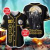 Pittsburgh Steelers NFL 3D Personalized Name Halloween Baseball Jersey Shirt Product Photo 1