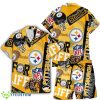 Pittsburgh Steelers NFL Teams Hawaiian Set Shirt And Shorts New Pattern Summer Beach For Fans - Pittsburgh Steelers NFL Teams Hawaiian Set_1