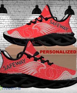 Safeway Brand Logo Wings Pattern Max Soul Shoes Personalized Craftsmanship Chunky Sneaker 3 Safeway Brand Logo Wings Pattern Max Soul Shoes Personalized Craftsmanship Chunky Sneaker - safeway Brand Logo New Wings Pattern Max Soul Shoes Custom Name Photo 2