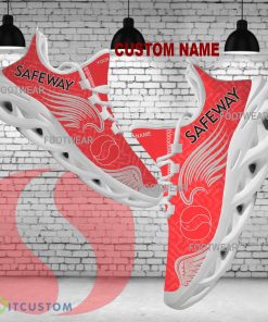 Safeway Brand Logo Wings Pattern Max Soul Shoes Personalized Craftsmanship Chunky Sneaker - safeway Brand Logo New Wings Pattern Max Soul Shoes Custom Name Photo 1