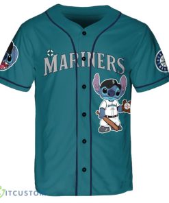 Seattle Mariners MLB Stitch Baseball Jersey Custom Number And Name 4 Seattle Mariners MLB Stitch Baseball Jersey Custom Number And Name Product Photo 2