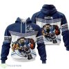 Seattle Seahawks Mascot Sport Team 3D Hoodie Zip Hoodie Custom Name For Men And Women Product Photo 1