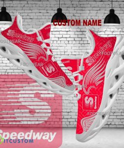 Speedway Brand Logo Wings Pattern Max Soul Shoes Personalized Modern Running Sneaker - speedway Brand Logo New Wings Pattern Max Soul Shoes Custom Name Photo 1