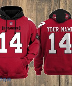 Tampa Bay Buccaneers Teams 3D Hoodie Style Gift Custom Name And Number Product Photo 1