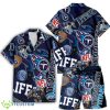 Tennessee Titans NFL Teams Hawaiian Set Shirt And Shorts New Pattern Summer Beach For Fans - Tennessee Titans NFL Teams Hawaiian Set_1