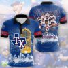 Texas Rangers 3D Polo Shirt For Mens Gift Golf - Texas Rangers 3D Polo Shirt For Mens Gift Golf