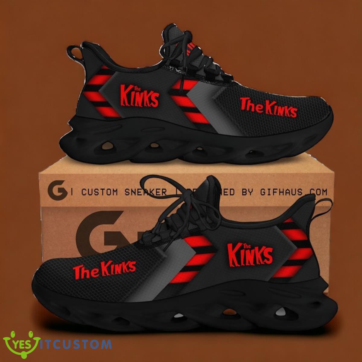 The Kinks Art Text Max Soul Special Gift For Men And Women Custom Sneaker 5 The Kinks Art Text Max Soul Special Gift For Men And Women Custom Sneaker Product Photo 1