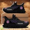 Toulouse Clunky Football Club Black Purple Trim Design Max Soul Shoes Sneaker Running Classic Product Photo 1