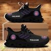 Toulouse Clunky Football Club Full Black Purple Trim Design Max Soul Shoes Sneaker Running Classic Product Photo 1