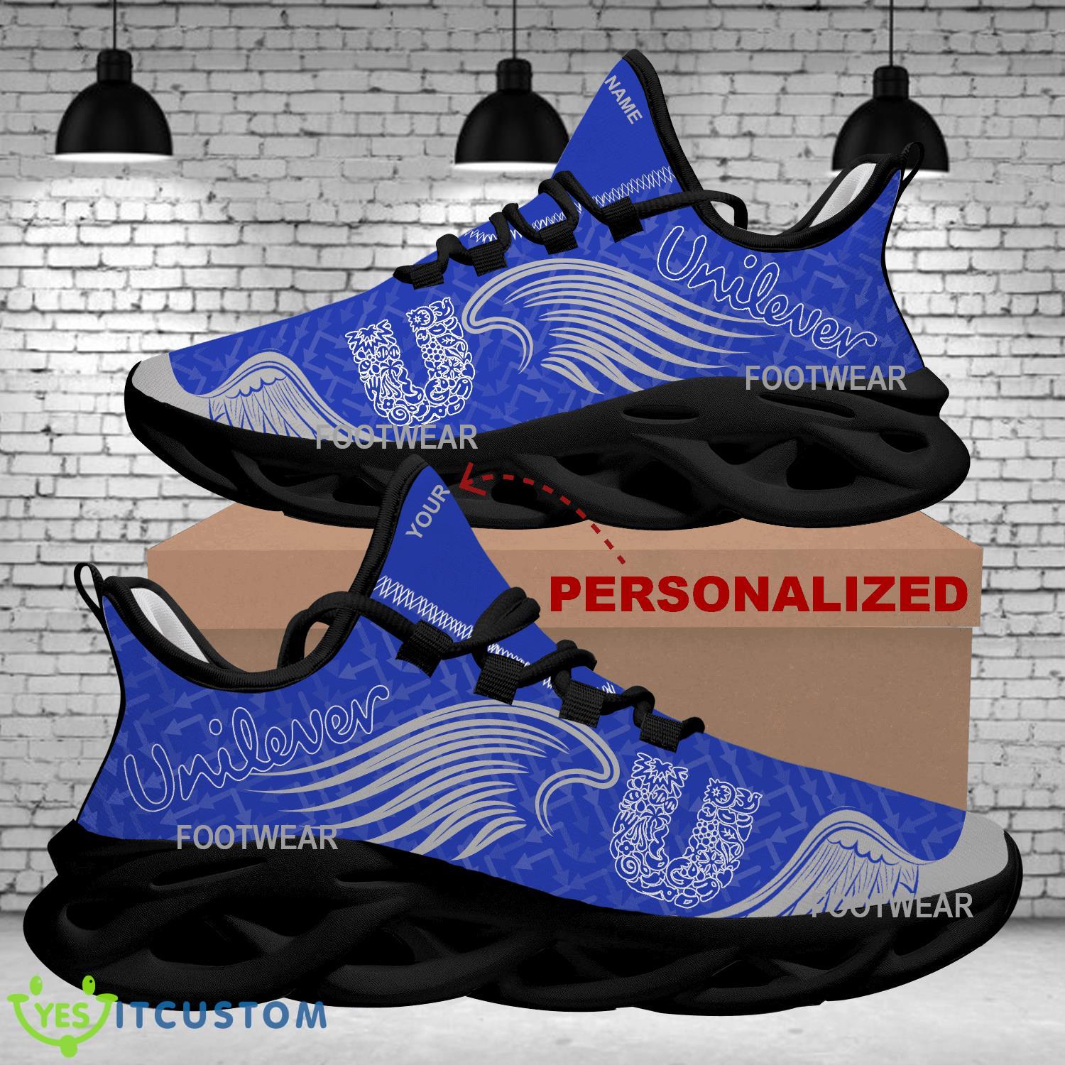 Unilever Brand Logo Wings Pattern Max Soul Shoes Personalized Statement Running Sneaker 6 Unilever Brand Logo Wings Pattern Max Soul Shoes Personalized Statement Running Sneaker - unilever Brand Logo New Wings Pattern Max Soul Shoes Custom Name Photo 2