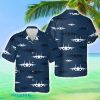 US Navy F4A Tomcat Silhouette Hawaiian Shirt - US Navy F4A Tomcat Silhouette Hawaiian Shirt