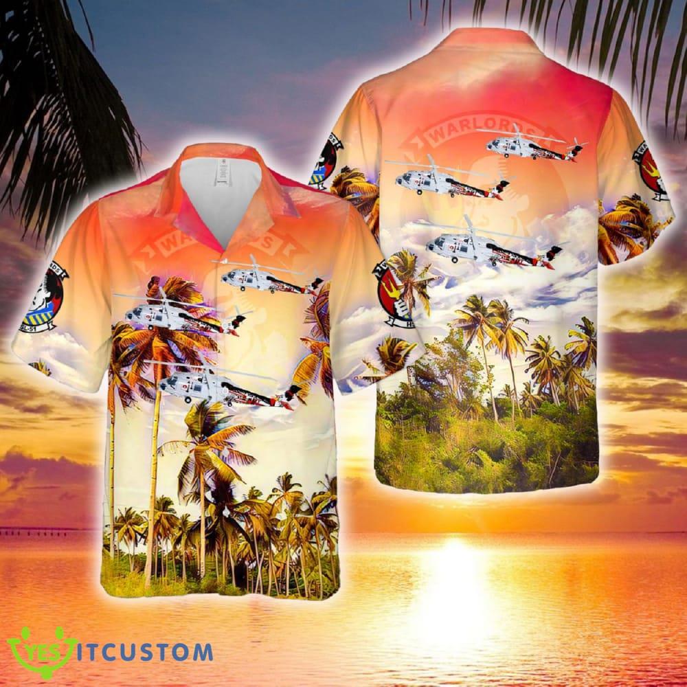 US Navy Sikorsky SH-60B Seahawk, HSL-51 Warlords (2011), Hawaiian Shirt Tropical Beach 2 US Navy Sikorsky SH-60B Seahawk, HSL-51 Warlords (2011), Hawaiian Shirt Tropical Beach - US Navy Sikorsky SH-60B Seahawk, HSL-51 Warlords (2011), Hawaiian Shirt Tropical Beach