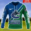 Vancouver Canucks Custom Name hoodies 3D Printing For Fans Product Photo 1