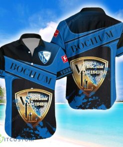 VfL Bochum Luau 3D Hawaiian Shirt Gift For Fans - VfL Bochum Hawaiian Shirt Summer_1