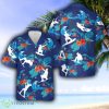 Wakeboarding Silhouettes Hawaiian Shirt All Over Print Summer - Wakeboarding Silhouettes Hawaiian Shirt All Over Print Summer