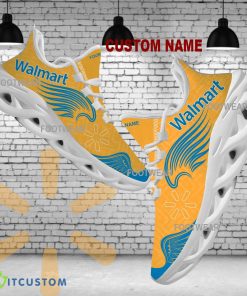 WALMART Brand Logo Wings Pattern Max Soul Shoes Personalized Runners Chunky Sneaker - WALMART Brand Logo New Wings Pattern Max Soul Shoes Custom Name Photo 1