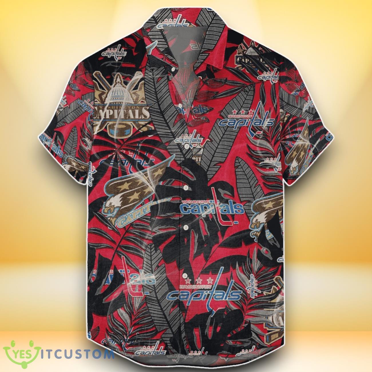 Washington Capitals NHL Hawaiian Shirt Retro Style Special Edition For Fans 4 Washington Capitals NHL Hawaiian Shirt Retro Style Special Edition For Fans Product Photo 1