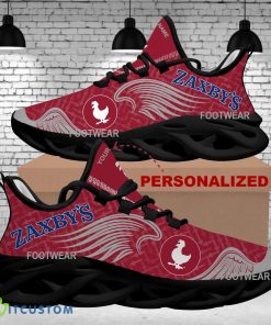 ZAXBY'S Brand Logo Wings Pattern Max Soul Shoes Personalized Design Chunky Sneaker - ZAXBY'S Brand Logo New Wings Pattern Max Soul Shoes Custom Name Photo 2