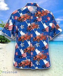 1923 La France Fire Engine, 4th Of July Hawaiian Shirt Special Edition Aloha Shirt Product Photo 2