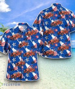 1923 La France Fire Engine, 4th Of July Hawaiian Shirt Special Edition Aloha Shirt Product Photo 1