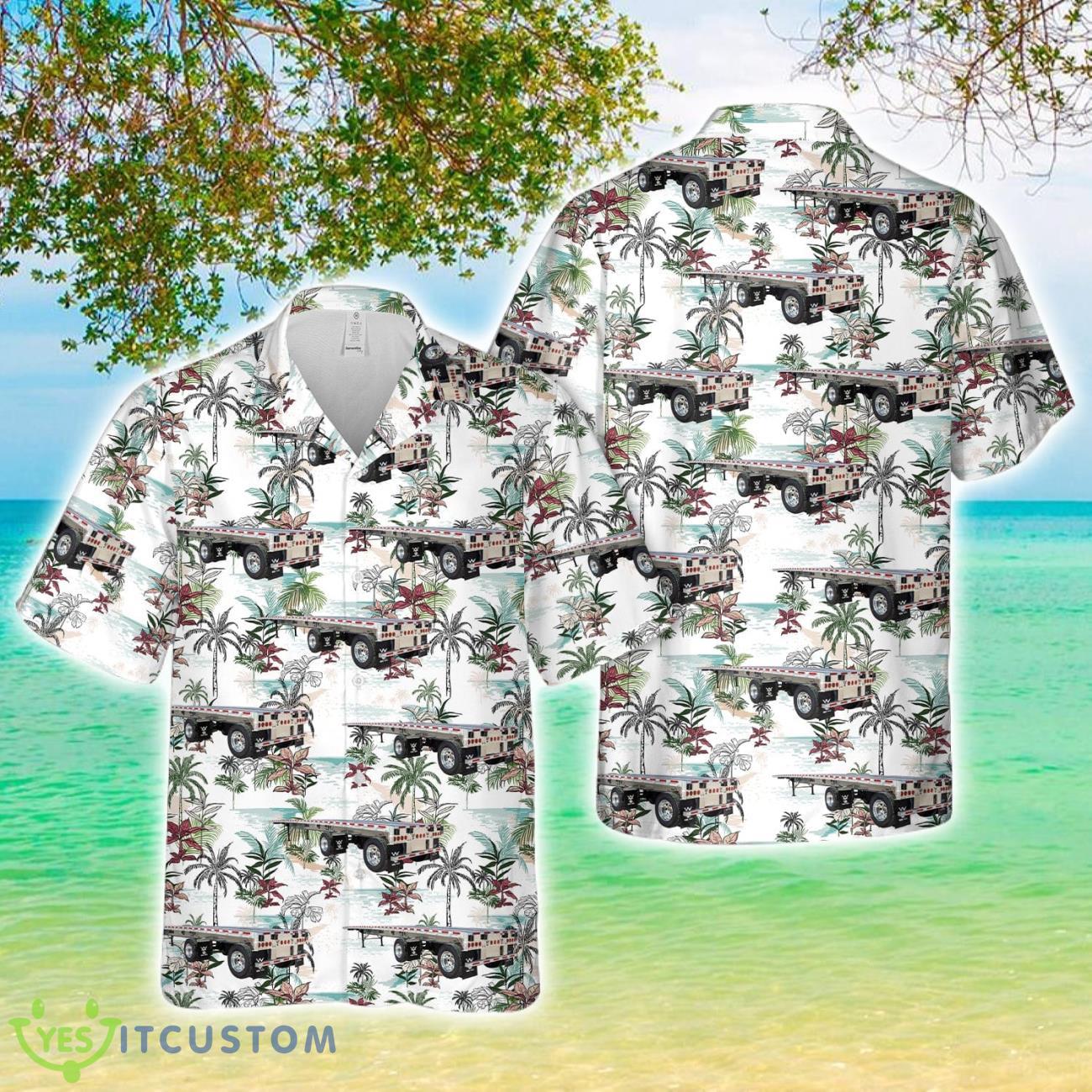 2022 Wilson Flatbed Trailer Aluminum New Hawaiian Shirt Beach Holiday 2 2022 Wilson Flatbed Trailer Aluminum New Hawaiian Shirt Beach Holiday Product Photo 1
