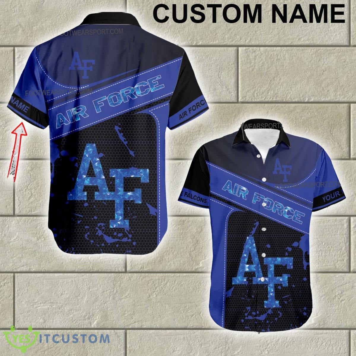 Air Force Falcons Diamond Natural Hawaiian Shirt Gift For Fans Custom Name 2 Air Force Falcons Diamond Natural Hawaiian Shirt Gift For Fans Custom Name - Air Force Falcons Diamond Natural Hawaiian Shirt Gift For Fans Custom Name