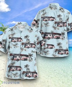 Ames, Iowa, Ames Fire Department Hawaiian Shirt Special Edition Aloha Shirt Product Photo 1