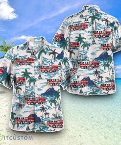 Annapolis, Maryland, Eastport Volunteer Fire Company Hawaiian Shirt Special Edition Aloha Shirt Product Photo 1