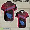 Arizona Cardinals Diamond Exotic Beach Hawaiian Shirt Gift For Fans Custom Name - Arizona Cardinals Diamond Exotic Beach Hawaiian Shirt Gift For Fans Custom Name