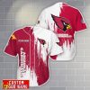 Arizona Cardinals Personalized Name 3D Baseball Jersey Shirt Gift For Sport Season Product Photo 1