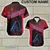 Arizona Diamondbacks Diamond Islander Hawaiian Shirt Gift For Fans Custom Name - Arizona Diamondbacks Diamond Islander Hawaiian Shirt Gift For Fans Custom Name