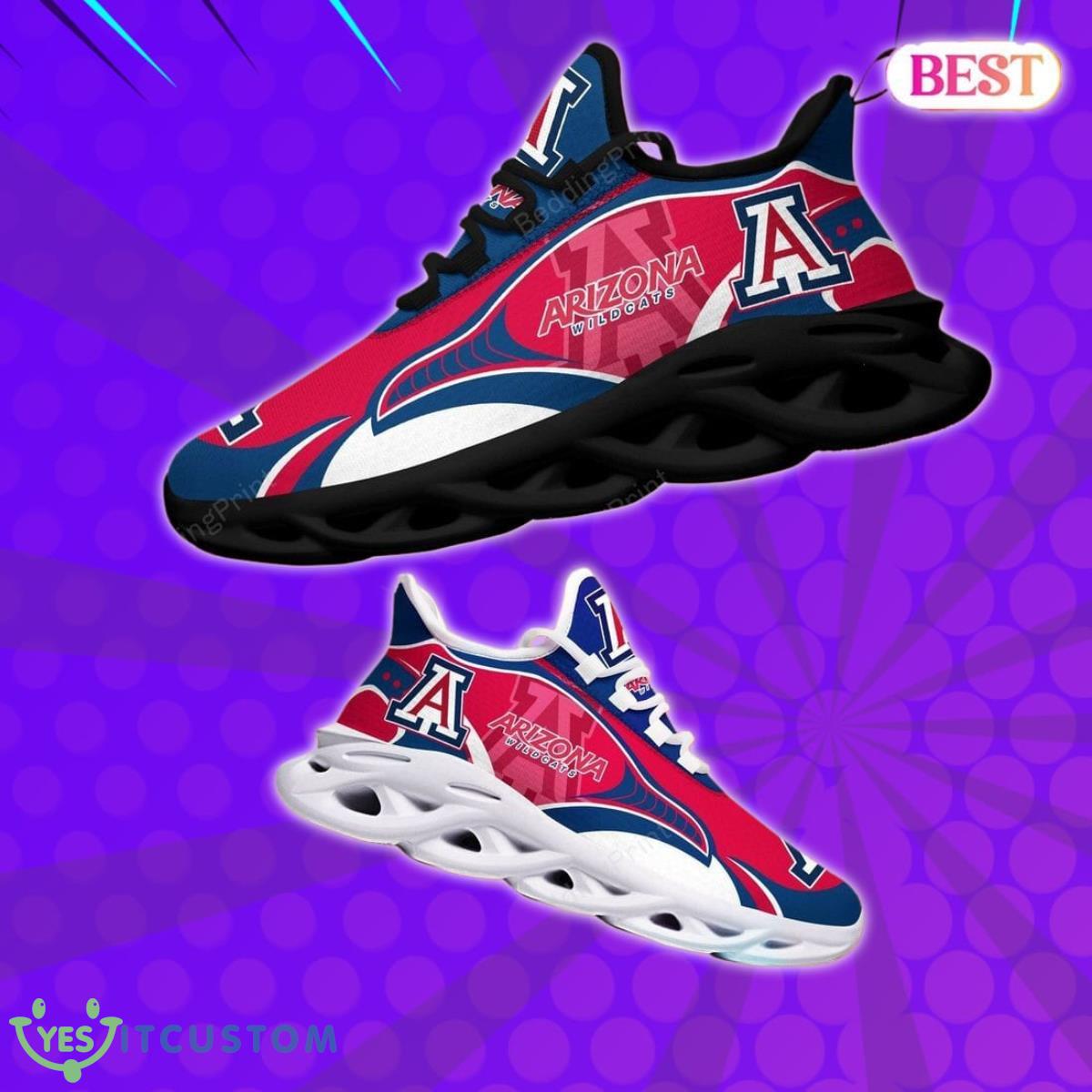 Arizona Wildcats NCAA Pink Mix Blue Max Soul Shoes Style Gift 3 Arizona Wildcats NCAA Pink Mix Blue Max Soul Shoes Style Gift Product Photo 1