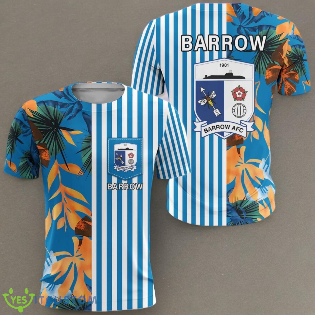 Barrow AFC 3D Shirt Trending Design 2024 For Men Women 2 Barrow AFC 3D Shirt Trending Design 2024 For Men Women Product Photo 1