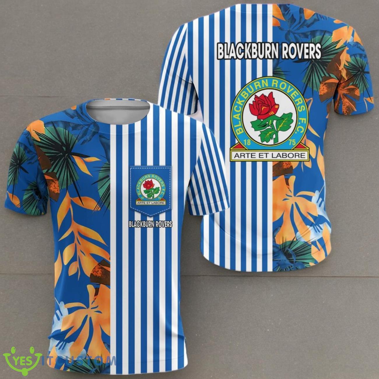 Blackburn Rovers 3D Shirt Trending Design 2024 For Men Women 2 Blackburn Rovers 3D Shirt Trending Design 2024 For Men Women Product Photo 1