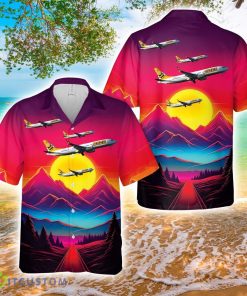 Boeing 737-8Max Buzz Airlines Hawaiian Shirt 3D Printed Beach Lover Gift Product Photo 1