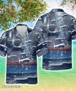 Boeing 737 Hawaiian Shirt 3D Printed Button Shirt Product Photo 1