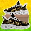 Boston Red Sox Max Soul Shoes Gold Color All Over Print For Fans Gift Sneakers - Boston Red Sox Max Soul Shoes Gold Color All Over Print For Fans Gift Sneakers