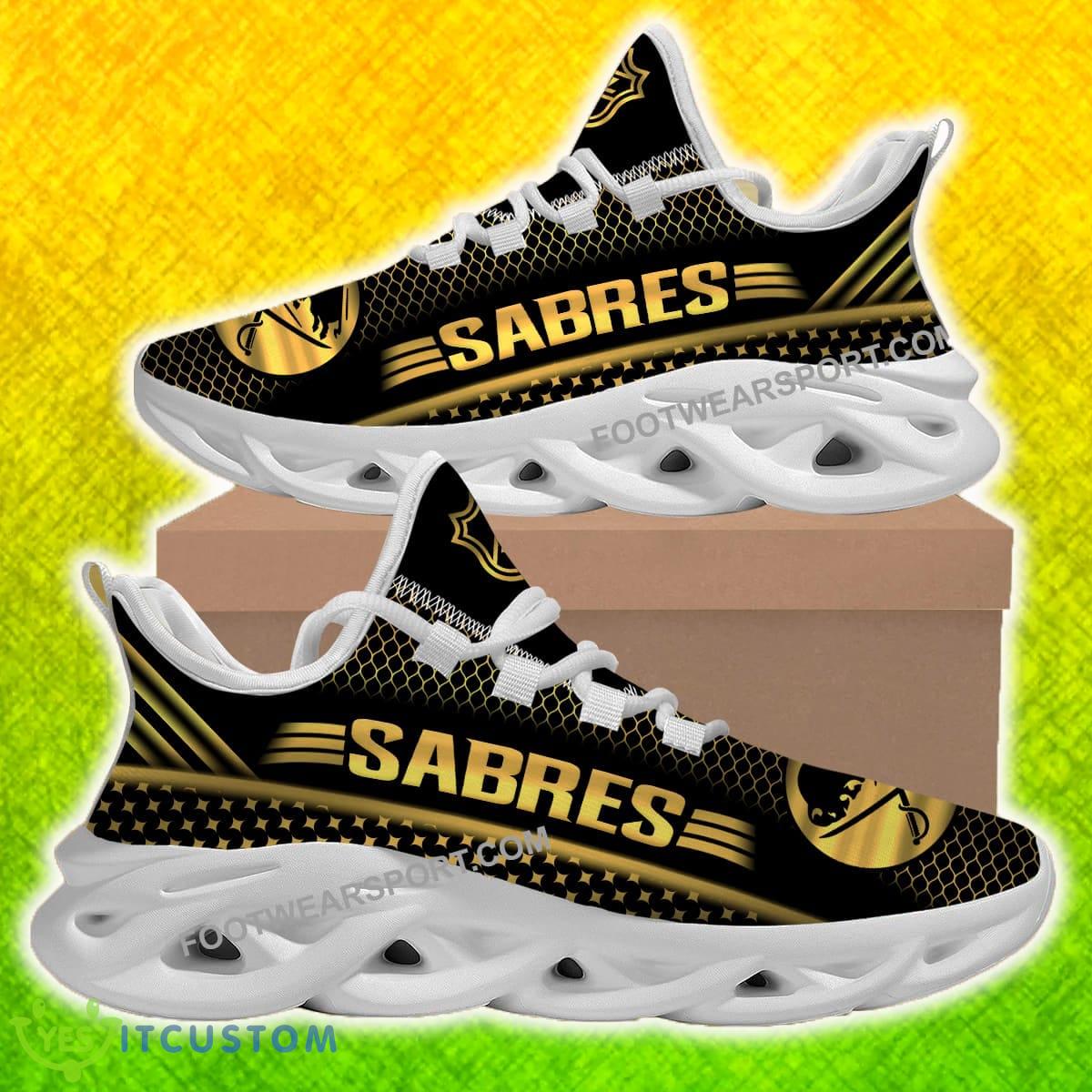 Buffalo Sabres Max Soul Shoes Gold Color All Over Print For Fans Gift Sneakers 3 Buffalo Sabres Max Soul Shoes Gold Color All Over Print For Fans Gift Sneakers - Buffalo Sabres Max Soul Shoes Gold Color All Over Print For Fans Gift Sneakers