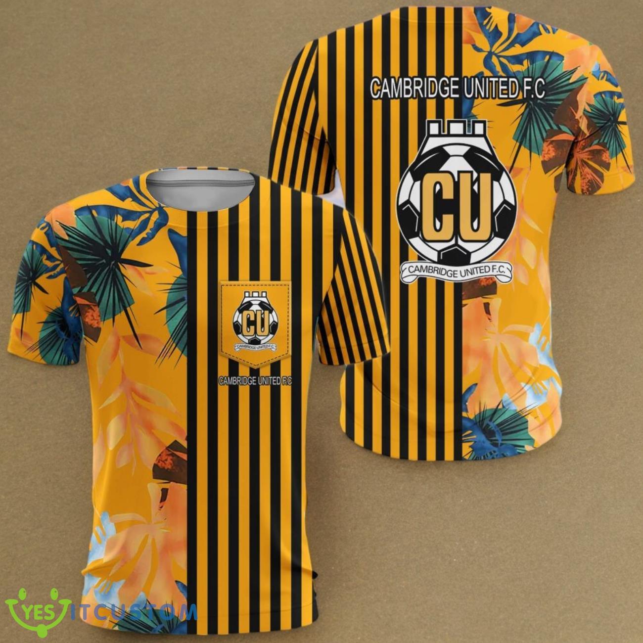 Cambridge United F.C 3D Shirt Trending Design 2024 For Men Women 2 Cambridge United F.C 3D Shirt Trending Design 2024 For Men Women Product Photo 1
