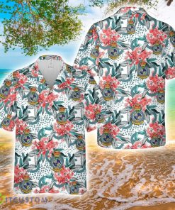 Canadian Army, 4 Canadian Division Support Group Signal Squadron (4 CDSG) 3D Printed Aloha Hawaiian Shirt Product Photo 1