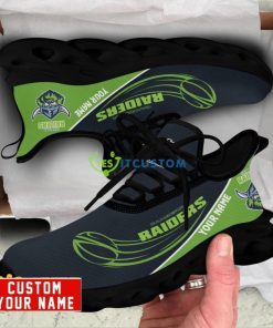Canberra Raiders Max Soul Shoes Personalized Name Sneakers 3 Canberra Raiders Max Soul Shoes Personalized Name Sneakers Product Photo 2