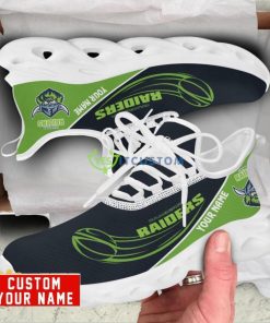 Canberra Raiders Max Soul Shoes Personalized Name Sneakers Product Photo 1