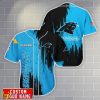 Carolina Panthers Personalized Name 3D Baseball Jersey Shirt Gift For Sport Season Product Photo 1