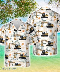 CATERPILLAR 320D3 Excavator All Printed 3D Hawaiian Shirt For Men Women Product Photo 1