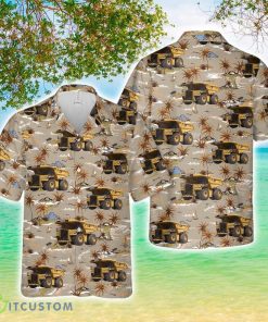 Caterpillar 797F Mining Dump Truck 3D Printed Aloha Hawaiian Shirt Product Photo 1