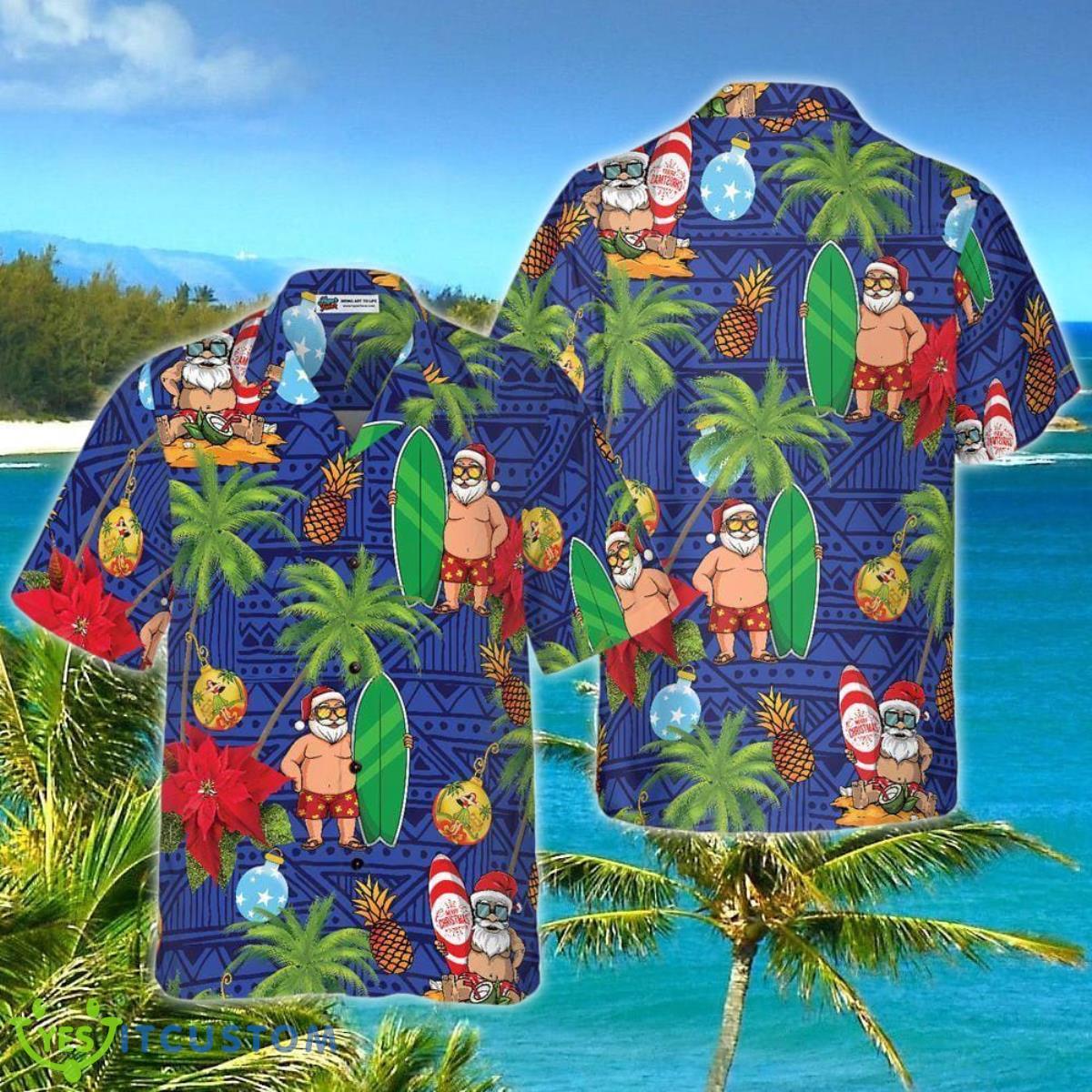 Christmas Hawaiian Shirt Style Gift, Merry Christmas Santa Claus Funny Christmas Hawaiian Shirt Style Gift 6 Christmas Hawaiian Shirt Style Gift, Merry Christmas Santa Claus Funny Christmas Hawaiian Shirt Style Gift Product Photo 1