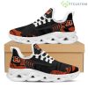 Cincinnati Bengals Logo Custom Name Pattern In Black And Orange 3D Ergonomic Design Max Soul Sneaker Shoes Product Photo 1