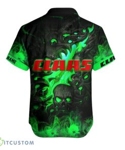 Claas Hawaiian Shirt Skull Design Custom Name For Men Women Aloha Gifts Product Photo 3