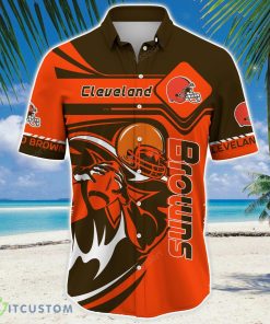 Cleveland Browns NFL Hawaiian Shirt Hot Trending Summer Gift Product Photo 3